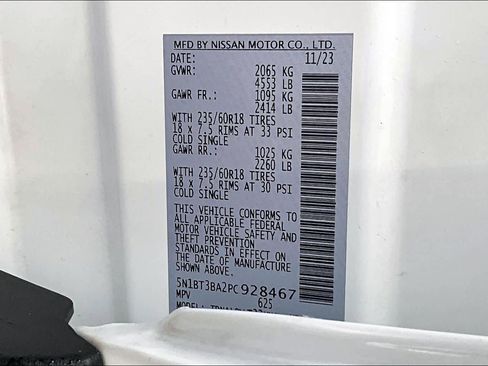 Used 2023 Nissan Rogue SV image 36