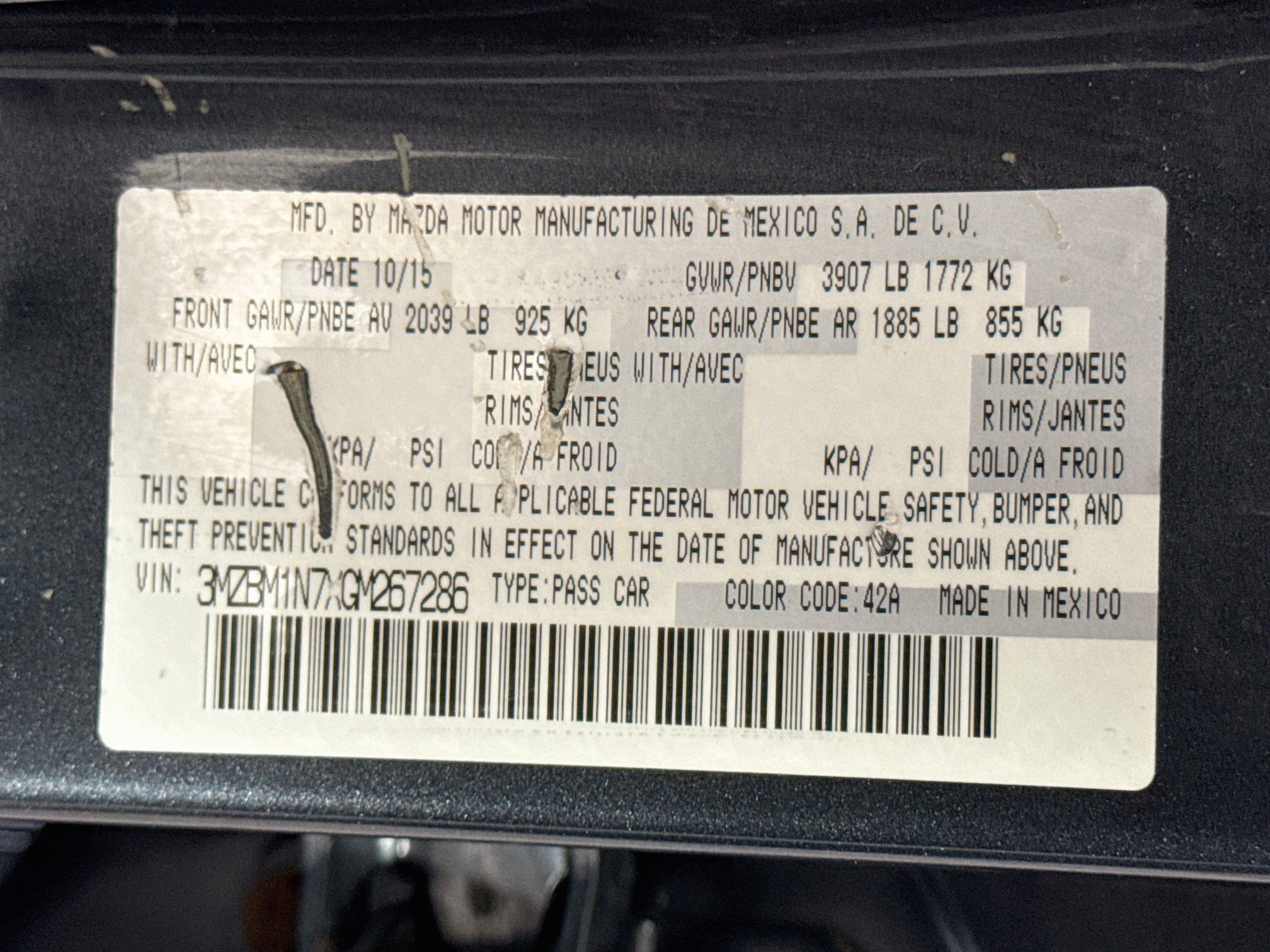 Used 2016 MAZDA MAZDA3 i Grand Touring FWD image 37