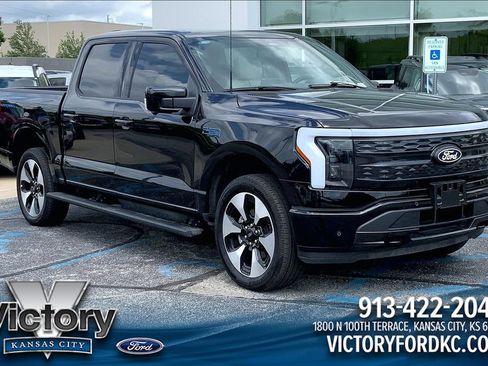 Used 2025 Ford F150 Lightning Platinum AWD/4WD image 1