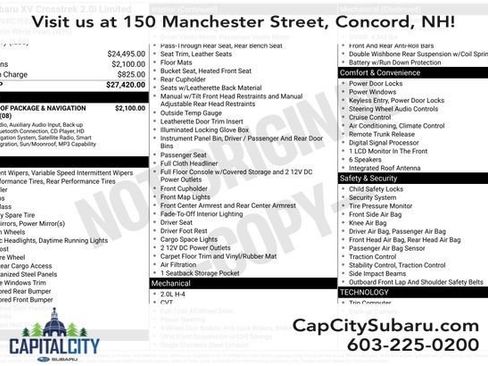 Used 2014 Subaru Crosstrek 2.0i Limited image 1