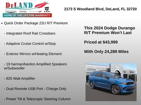 Used 2024 Dodge Durango R/T AWD/4WD image 24