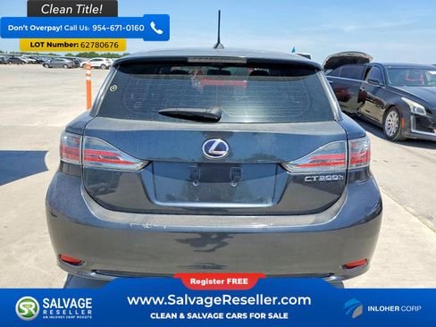 Used 2011 Lexus CT 200h Premium w/ Premium Audio Pkg FWD image 8