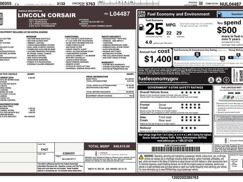 Used 2022 Lincoln Corsair Reserve w/ Equipment Group 201A FWD image 4