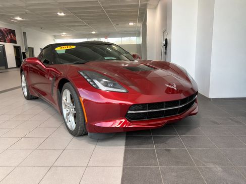 Used 2016 Chevrolet Corvette Stingray Convertible w/ 2LT Preferred Equipment Group RWD image 1