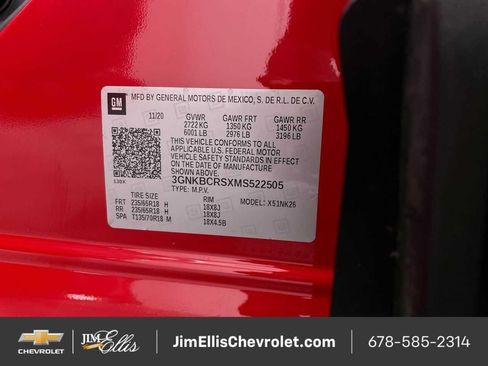 Certified 2021 Chevrolet Blazer LT FWD image 31