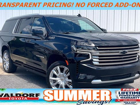 Used 2021 Chevrolet Suburban High Country w/ Premium Package AWD/4WD image 1