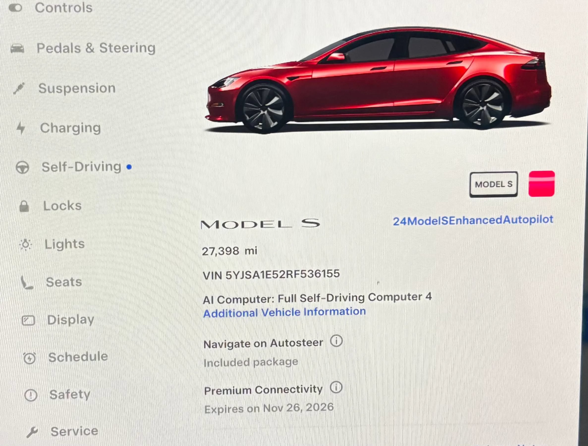 Used 2024 Tesla Model S AWD/4WD image 10