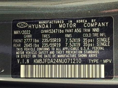 Used 2022 Hyundai Tucson Limited image 28