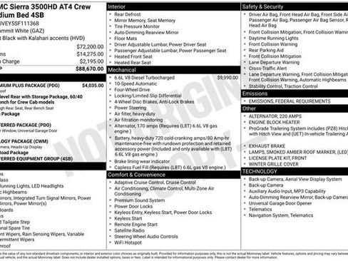 Used 2025 GMC Sierra 3500 AT4 w/ AT4 Premium Plus Package image 42