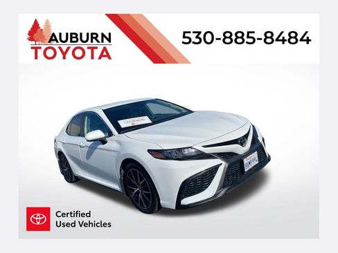 Certified 2021 Toyota Camry SE w/ Blackout Package (TMS) FWD image 1