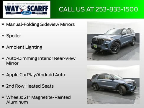 New 2026 Ford Explorer ST-Line w/ ST-Line Street Pack AWD/4WD image 25