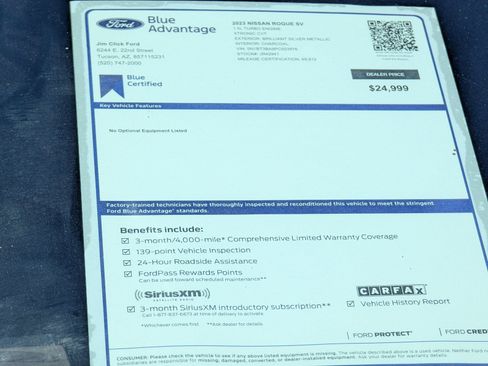 Used 2023 Nissan Rogue SV FWD image 13