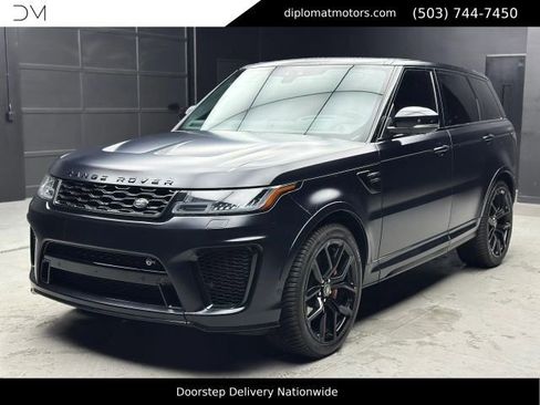 Used 2021 Land Rover Range Rover Sport SVR AWD/4WD image 1