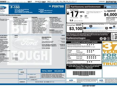 Used 2014 Ford F150 XLT w/ Equipment Group 302A Luxury AWD/4WD image 1