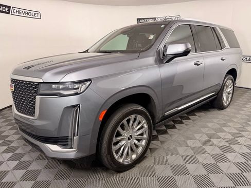 Used 2021 Cadillac Escalade Premium Luxury w/ Driver Assist Tech Package AWD/4WD image 2