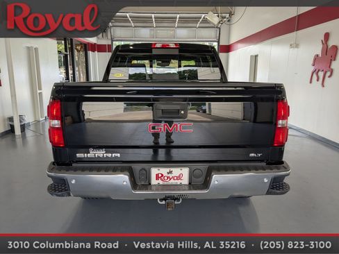 Used 2015 GMC Sierra 1500 SLT w/ SLT Crew Cab Value Package AWD/4WD image 3