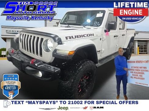 Used 2020 Jeep Gladiator Rubicon w/ Advanced Safety Group AWD/4WD image 1