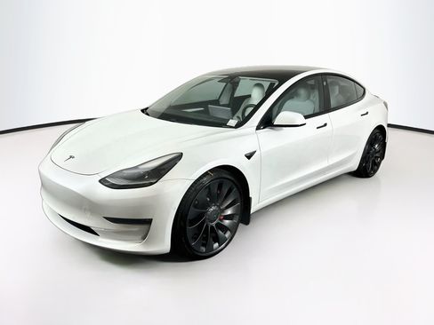 Used 2021 Tesla Model 3 Performance AWD/4WD image 3