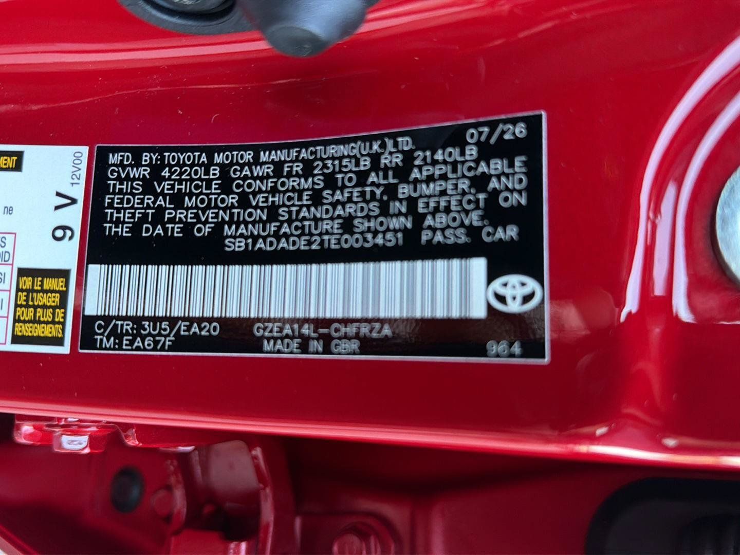 New 2026 Toyota Corolla GR AWD/4WD image 35