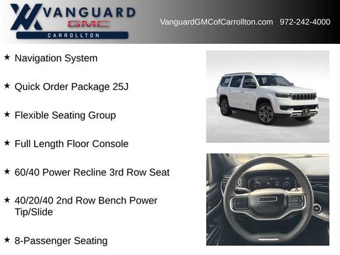 Used 2024 Jeep Wagoneer Series II w/ Flexible Seating Group RWD image 6