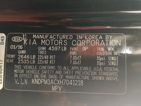 Used 2017 Kia Sportage LX FWD image 33