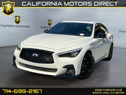 Used 2024 INFINITI Q50 Red Sport 400