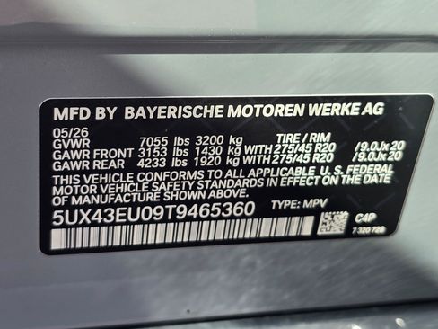 New 2026 BMW X5 xDrive50e w/ Executive Package AWD/4WD image 30