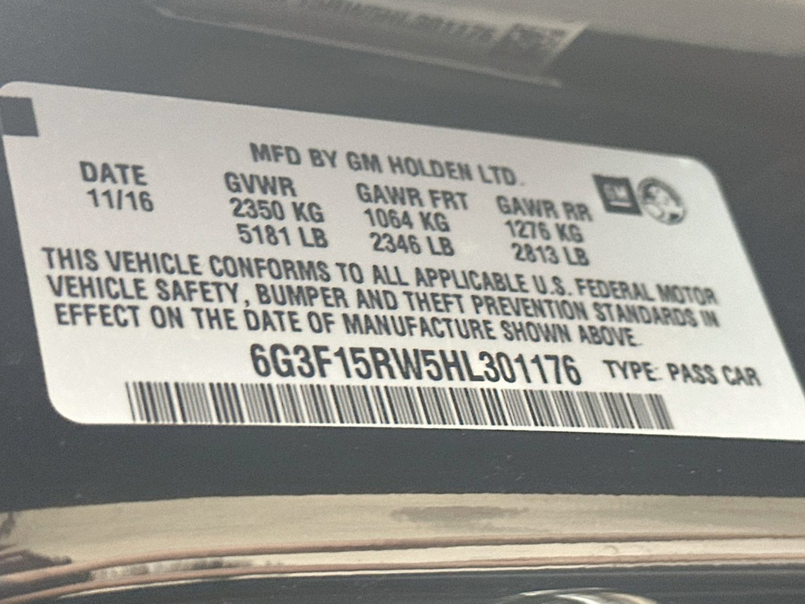 Used 2017 Chevrolet SS RWD image 49