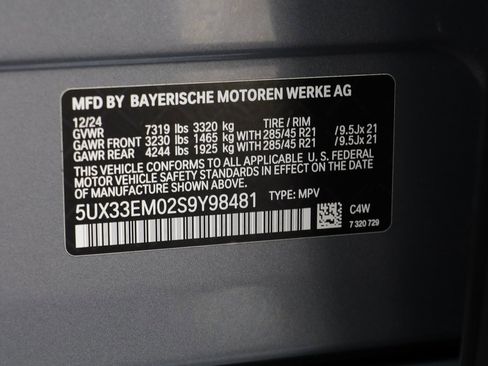 Certified 2025 BMW X7 M60i image 25