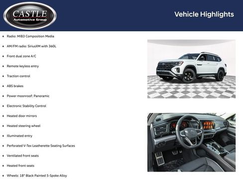 New 2026 Volkswagen Atlas Peak Edition AWD/4WD image 3