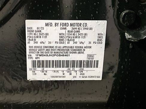 Used 2023 Ford Explorer Timberline w/ Timberline Technology Package image 35