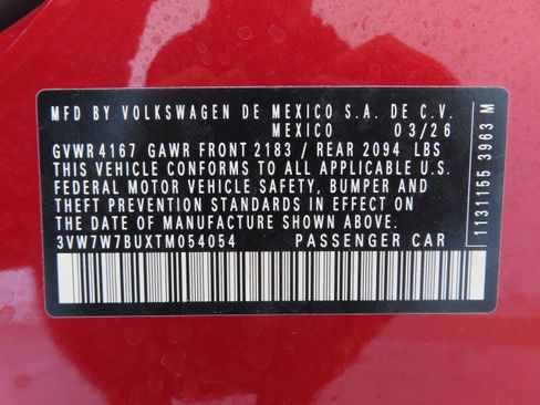 New 2026 Volkswagen Jetta SE FWD image 29
