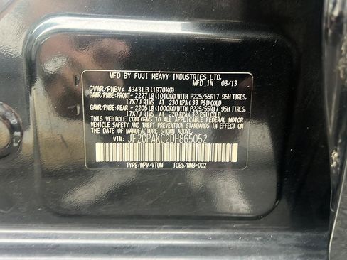 Used 2013 Subaru Crosstrek 2.0i Limited w/ Popular Pkg 2 AWD/4WD image 20