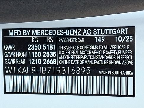 New 2026 Mercedes-Benz C 43 AMG AMG C 43 image 22