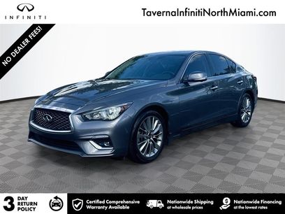 Used 2023 INFINITI Q50 Luxe w/ Cargo Package