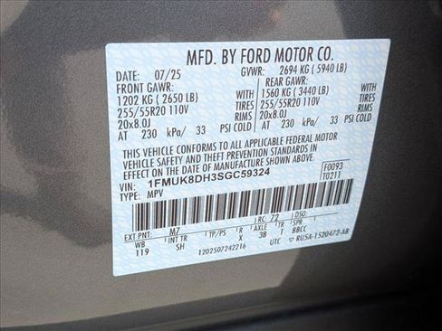 Used 2025 Ford Explorer Active w/ Active Comfort Package AWD/4WD image 26