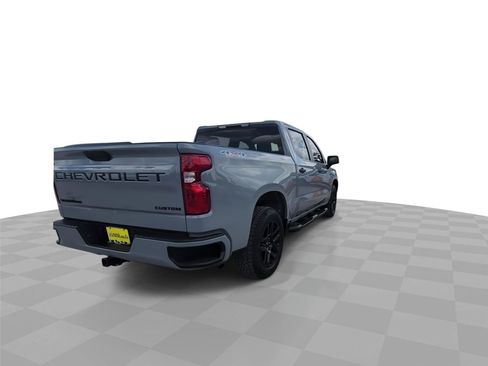 Used 2024 Chevrolet Silverado 1500 Custom w/ Turbomax Blackout Package AWD/4WD image 8