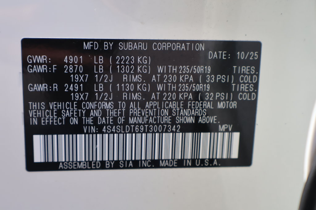 Certified 2026 Subaru Forester Touring AWD/4WD image 29