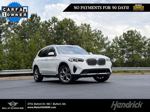 Used 2023 BMW X3 xDrive30i w/ Premium Package AWD/4WD image 1