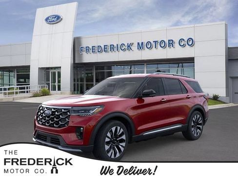 New 2026 Ford Explorer Platinum w/ LUX Leather Package AWD/4WD image 1