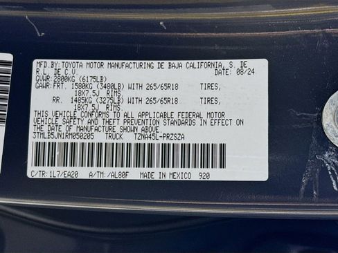 Certified 2024 Toyota Tacoma TRD Sport w/ TRD Sport Premium Package image 36