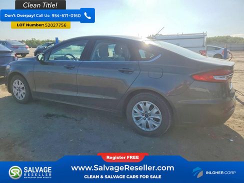 Used 2019 Ford Fusion S FWD image 3