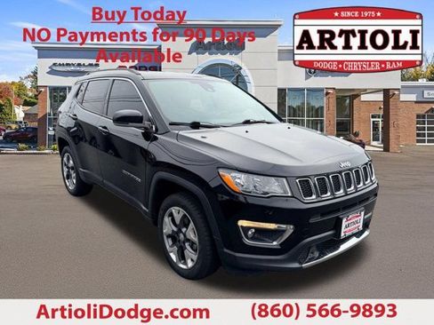 Certified 2021 Jeep Compass Limited AWD/4WD image 1