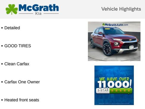 Used 2022 Chevrolet TrailBlazer LT w/ Convenience Package FWD image 5