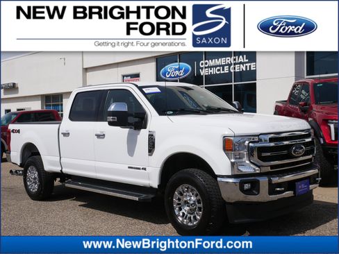 Certified 2022 Ford F350 Lariat w/ Chrome Package AWD/4WD image 1