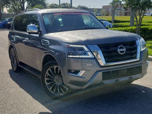 Certified 2023 Nissan Armada Platinum w/ Cargo Package RWD image 33