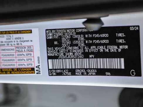 Certified 2024 Toyota 4Runner Limited image 27