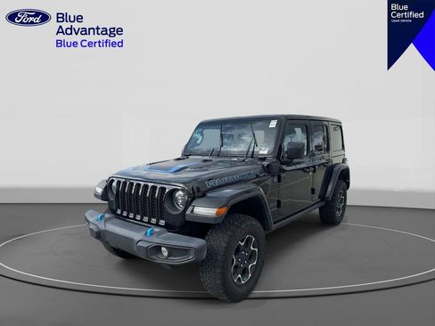 Used 2023 Jeep Wrangler Unlimited Rubicon 4xe w/ Cold Weather Group AWD/4WD image 1