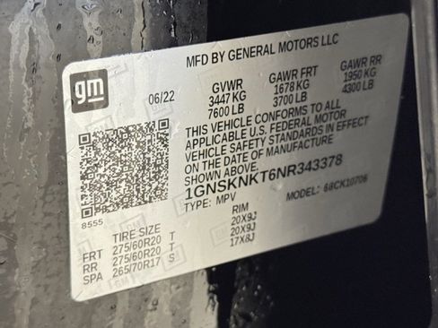 Used 2022 Chevrolet Tahoe LT w/ Luxury Package image 34