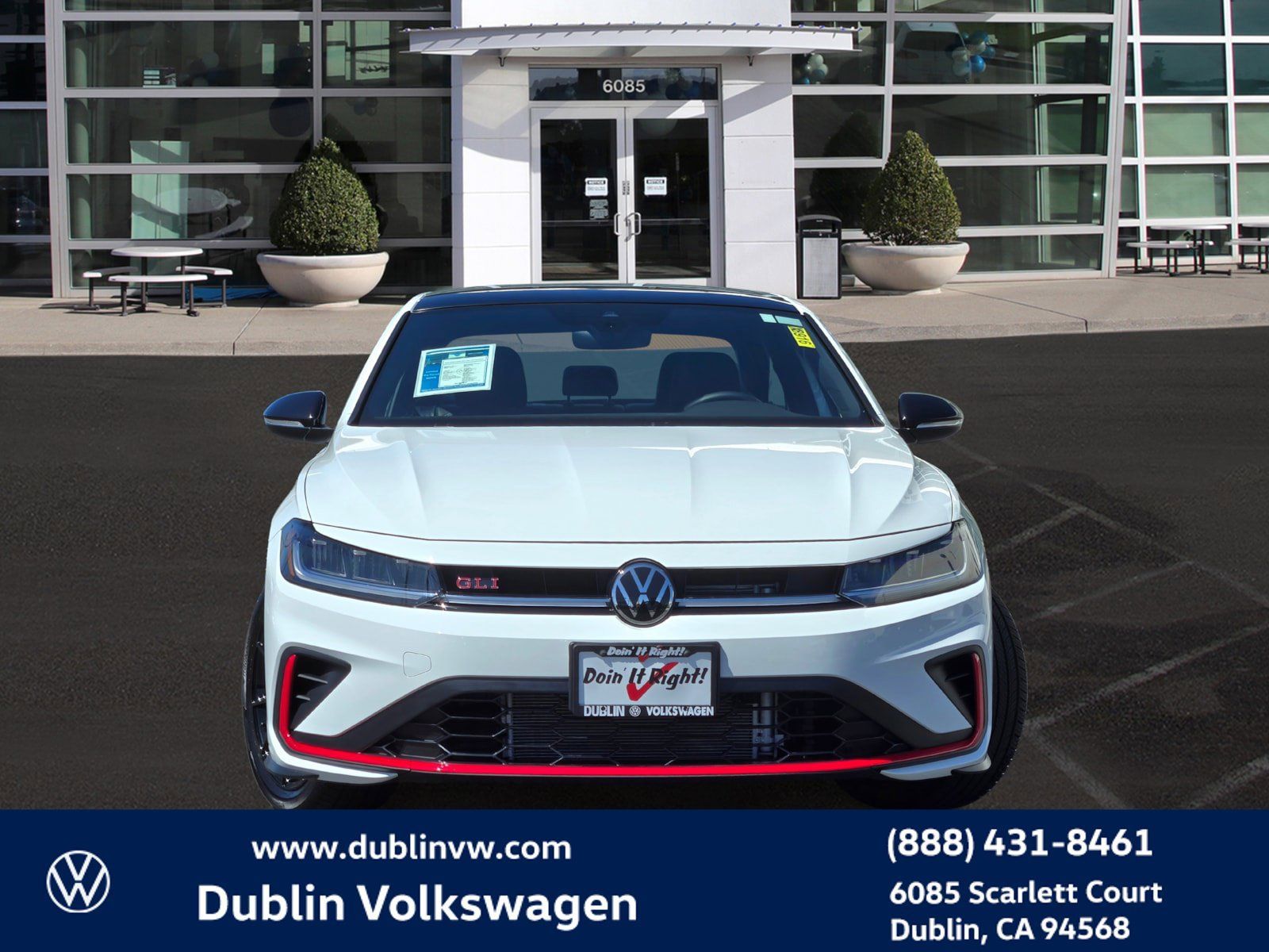 Certified 2026 Volkswagen Jetta GLI Autobahn w/ GLI Black Package FWD image 2